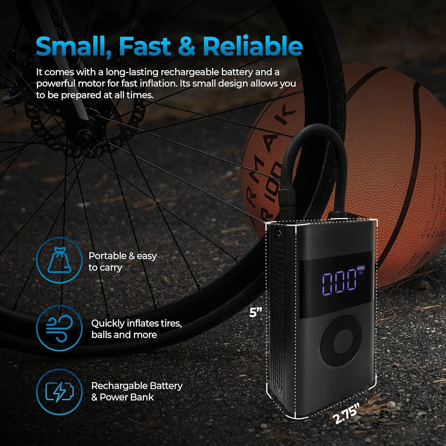 SCISkincare Powerful Air Compressor Pump