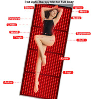 Sciskincare Red & Near-Infrared Light Therapy Mat for Full Body