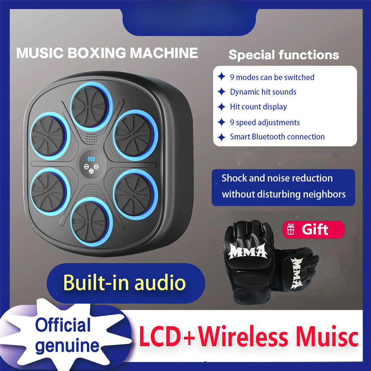 Professional Music Boxing Machine – SCISkinCare