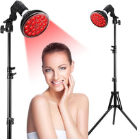 Red Near-Infrared Light Therapy Round Lamps