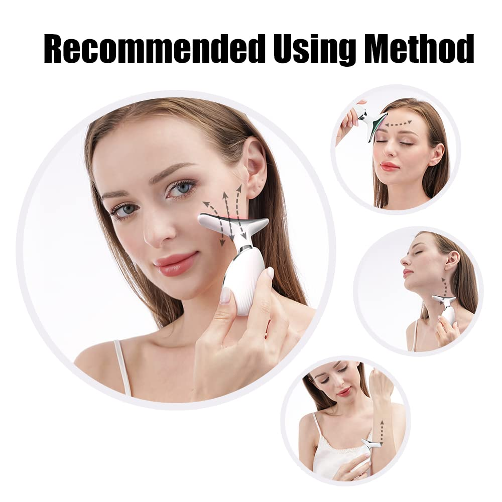 SCIskincare LED & EMS Facial and Neck Anti-Aging Device